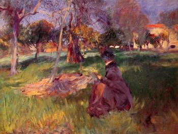 John Singer Sargent : In the Orchard
